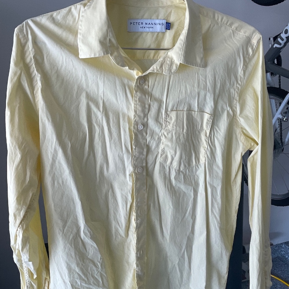 Peter Manning Size 3 Button up shirt, long sleeve